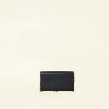 Christian Dior Black Saddle Wallet on Chain
