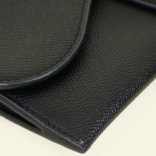 Christian Dior Black Saddle Wallet on Chain
