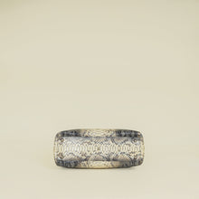Christian Dior Bicolor Python Lady Dior Large Bag