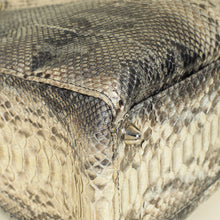 Christian Dior Bicolor Python Lady Dior Large Bag