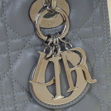 Christian Dior Gray Lady Dior Medium Bag