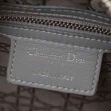Christian Dior Gray Lady Dior Medium Bag