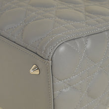 Christian Dior Gray Lady Dior Medium Bag