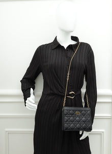 Christian Dior Black Caro Every Dior Pouch