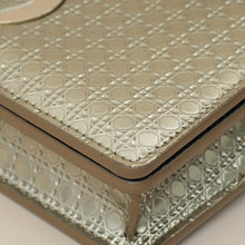 Christian Dior Champagne 30 Montaigne Micro Cannage 2 In 1 Pouch