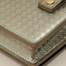 Christian Dior Champagne 30 Montaigne Micro Cannage 2 In 1 Pouch