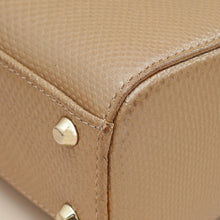 Christian Dior Metallic Beige Embossed Lizard Lady Dior Mini Bag