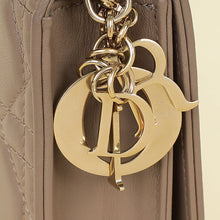 Christian Dior Etoupe Lady Dior Chain Pouch