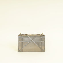Christian Dior Metallic Olive Diorama Flap Shoulder Bag