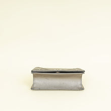 Christian Dior Metallic Olive Diorama Flap Shoulder Bag