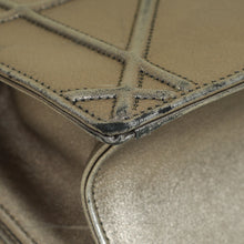 Christian Dior Metallic Olive Diorama Flap Shoulder Bag