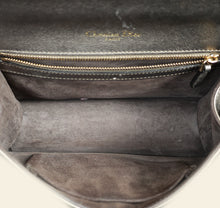 Christian Dior Metallic Olive Diorama Flap Shoulder Bag