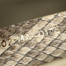 Christian Dior Bicolor Metallic Python Lady Dior medium Bag