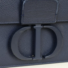 Christian Dior Indigo Blue 30 Montaigne Flap Shoulder Bag
