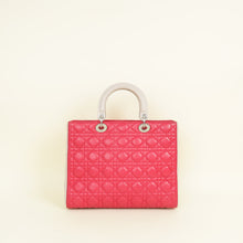 Christian Dior Bicolor Lady Dior Large Bag