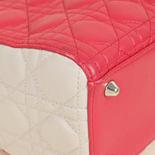Christian Dior Bicolor Lady Dior Large Bag