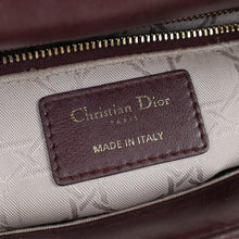 Christian Dior Aubergine My ABCDior Lady Dior Small Bag
