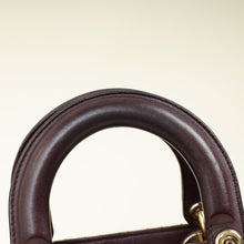 Christian Dior Aubergine My ABCDior Lady Dior Small Bag