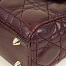 Christian Dior Aubergine My ABCDior Lady Dior Small Bag