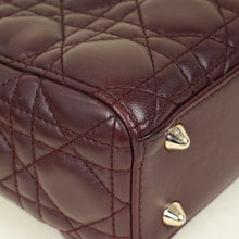 Christian Dior Aubergine My ABCDior Lady Dior Small Bag