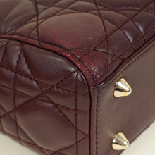 Christian Dior Aubergine My ABCDior Lady Dior Small Bag