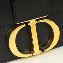Christian Dior Black 30 Montaigne Box Bag