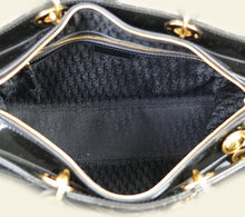 Christian Dior Black Lady Dior Large Bag