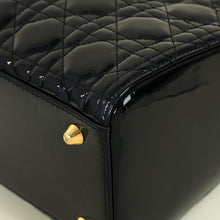 Christian Dior Black Lady Dior Large Bag