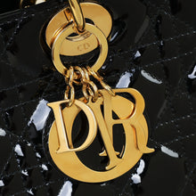 Christian Dior Black Lady Dior Large Bag