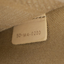 Christian Dior Beige Lady D-Lite Cannage Embroidery Medium Bag