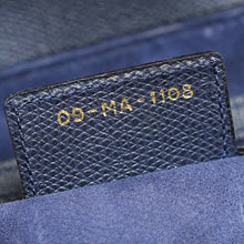 Christian Dior Navy Saddle Medium Bag