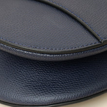 Christian Dior Navy Saddle Medium Bag