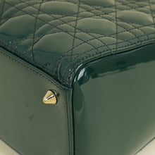 Christian Dior Emerald Green Lady Dior Medium Bag