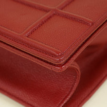 Christian Dior Red Diorama Flap Large Shoulder Bag