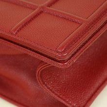 Christian Dior Red Diorama Flap Large Shoulder Bag