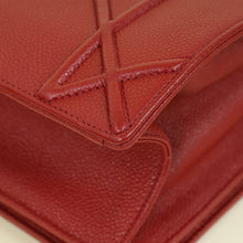 Christian Dior Red Diorama Flap Large Shoulder Bag