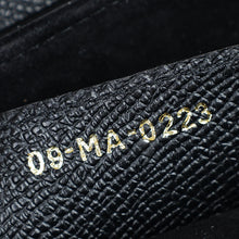 Christian Dior Black Saddle Medium Bag W/ Strap