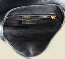 Christian Dior Black Saddle Medium Bag W/ Strap