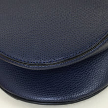Christian Dior Navy Blue Mini Saddle Bag