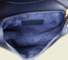Christian Dior Navy Blue Mini Saddle Bag