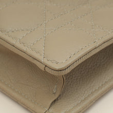 Christian Dior Sand Supple Caro Every Dior Cannage Pouch