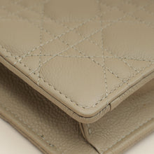 Christian Dior Sand Supple Caro Every Dior Cannage Pouch