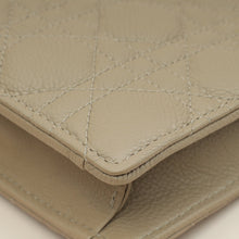 Christian Dior Sand Supple Caro Every Dior Cannage Pouch