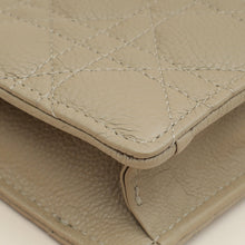 Christian Dior Sand Supple Caro Every Dior Cannage Pouch