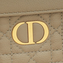 Christian Dior Sand Supple Caro Every Dior Cannage Pouch