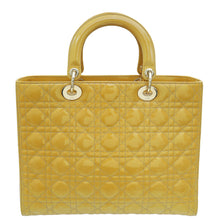 Christian Dior Beige Lady Dior Large Bag