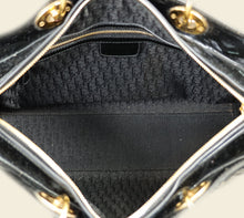 Christian Dior Black Lady Dior Large Bag