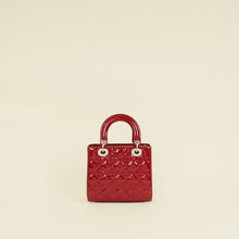 Christian Dior Cherry Red Lady Dior Small Bag