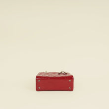 Christian Dior Cherry Red Lady Dior Small Bag