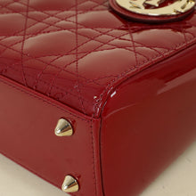 Christian Dior Cherry Red Lady Dior Small Bag